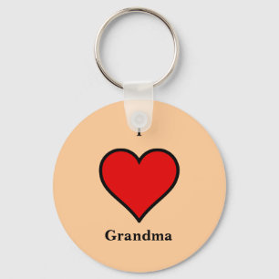 Love Grandma Keychain