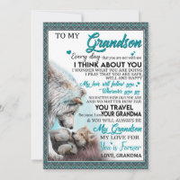 Love Grandson | Letter To My Grandson From Grandma
