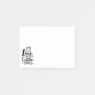 Love, Gratitude, Life Motivational Quote, Dreams Post-it Notes