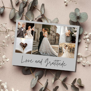 Love Gratitude Photo Mariage Merci