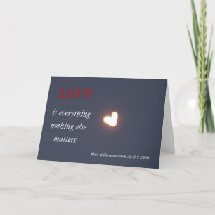 Love greeting card