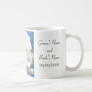 LOVE Groom's Name Bride's Name Coffee Cup