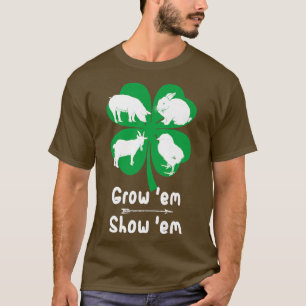 Love Growing Animals, Showing Livestock Farmer Cos T-Shirt