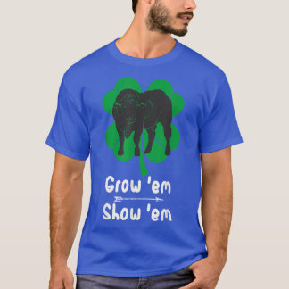 Love Growing Bulls, Showing Livestock Farmer Costu T-Shirt