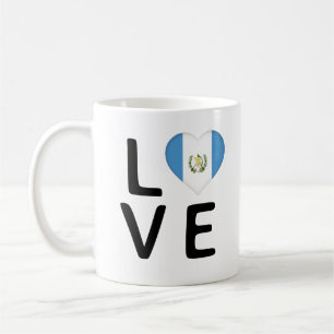Love - Guatemala Flag Coffee Mug