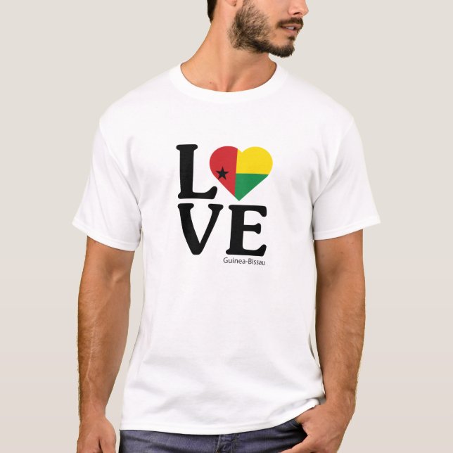 Love Guinea-Bissau T-Shirt (Front)