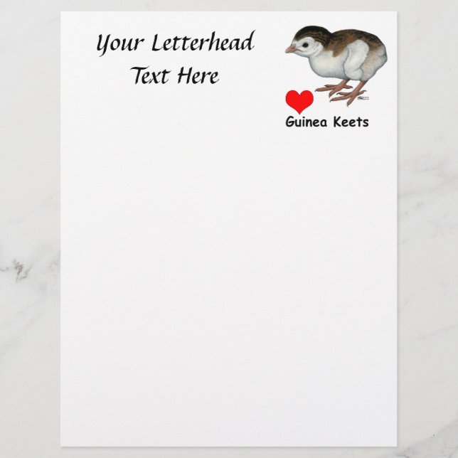 Love Guinea Keets (Front)