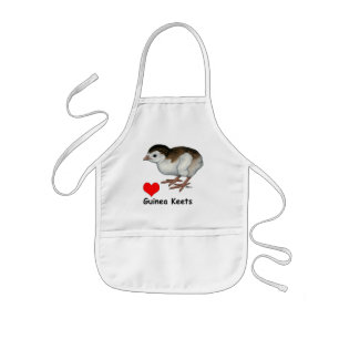 Love Guinea Keets Kids Apron