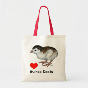 Love Guinea Keets Tote Bag