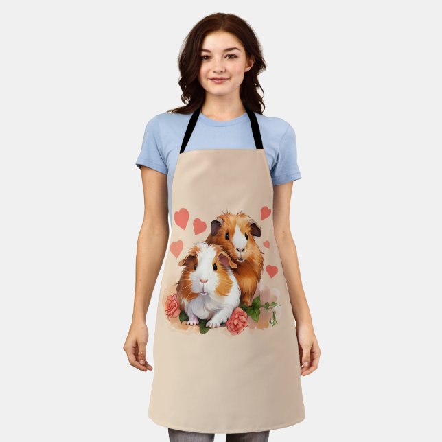 Love Guinea Pigs Apron (Worn)