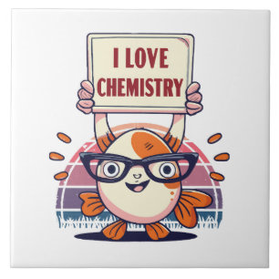 Love Guppies and Chemistry Tile