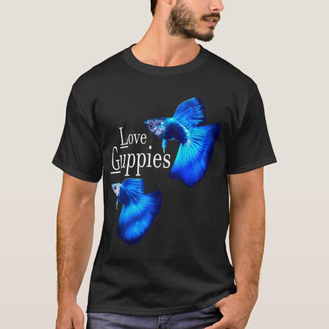 Love Guppy Fish T-Shirt (Front)