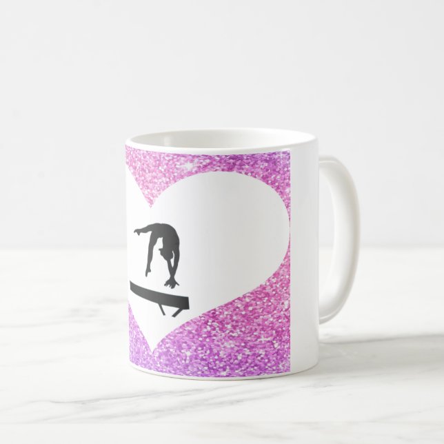 Love Gymnastique Mug (Devant droit)