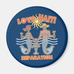 Love Haiti Magnet
