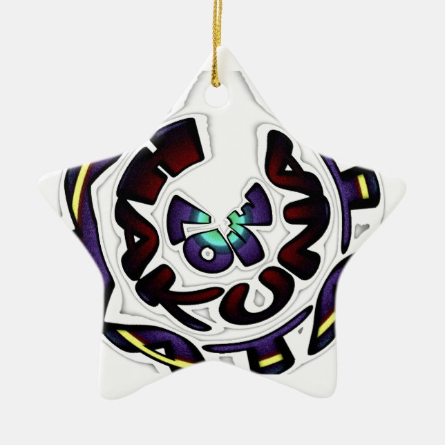 Love Hakuna Matata lovely Gifts Ceramic Ornament (Front)