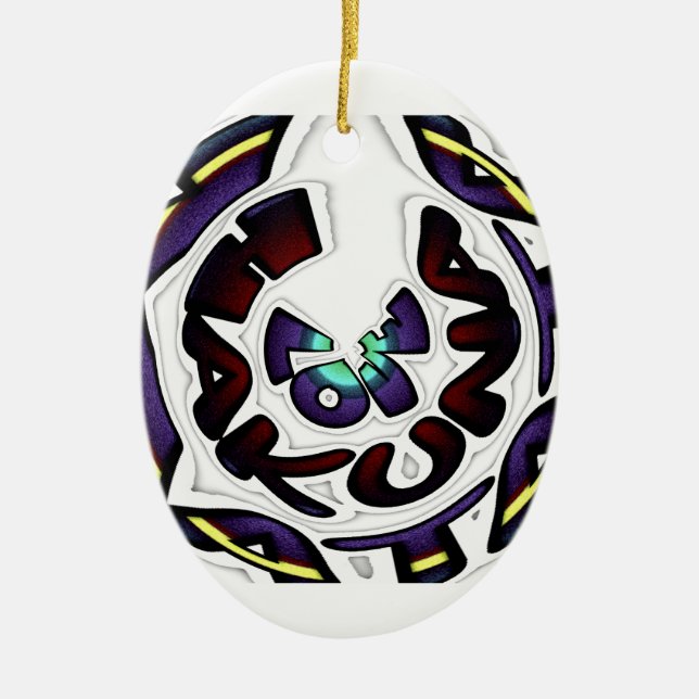 Love Hakuna Matata lovely Gifts Ceramic Ornament (Front)
