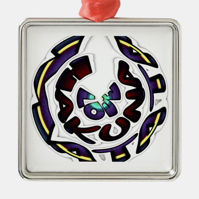 Love Hakuna Matata lovely Gifts Metal Ornament (Front)