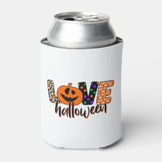 Love Halloween            Can Cooler (Can Front)