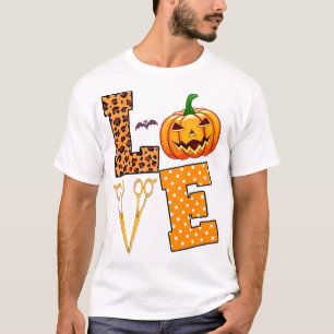 Love Halloween Hairstylist T-Shirt