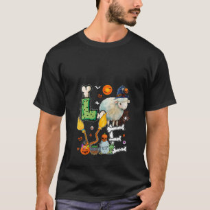 LOVE Halloween Sheep As Witch Horror Costume Owner T-Shirt