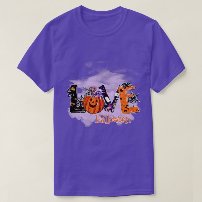 Love Halloween T-Shirt (Design Front)