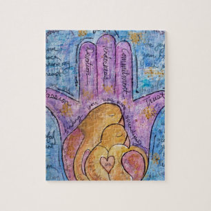 Love Hamsa Jigsaw Puzzle