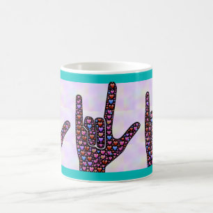Love Hand Sign mug