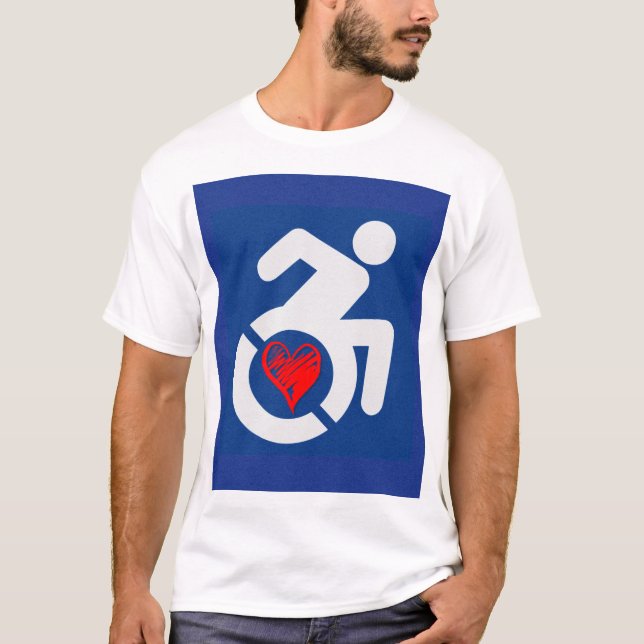 Love Handicapped T-Shirt (Front)