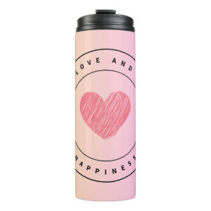 Love & Happiness Water Bottle