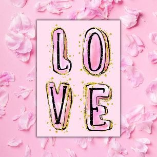 LOVE Happy Valentine's Day Card