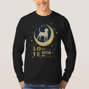 Love Harrier Dog To The Moon T-Shirt