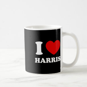 Love Harris I Heart Harris Funny First Name Harris Coffee Mug