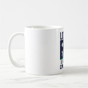 Love has no border motivational design with alien coffee mug