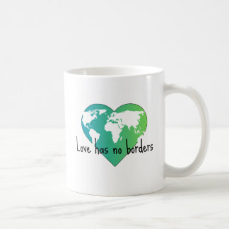 Love Has No Borders coffee mug
