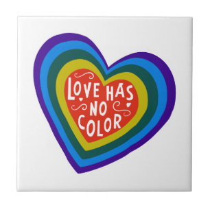Love Has No Colour Anti-Racism/Discrimination Tile