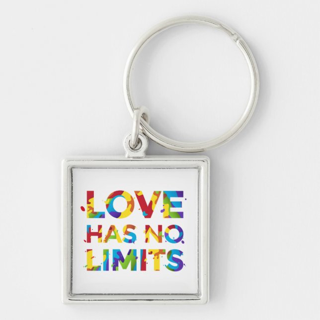 Love Has No Limits Keychain (Front)
