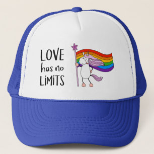 Love Has No Limits Unicorn Trucker Hat