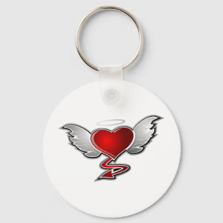 LOVE HATE KEYCHAIN