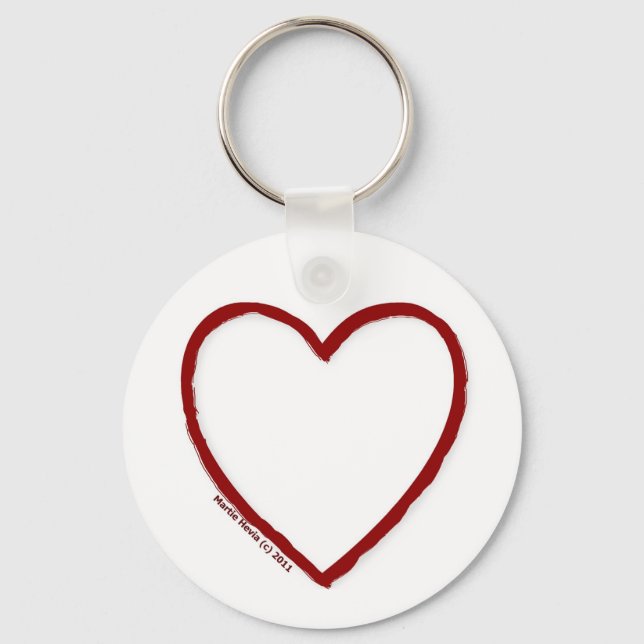 Love & Hate Keychain Template (Front)