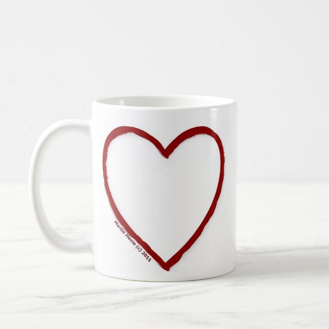 Love & Hate Mug Template (Left)
