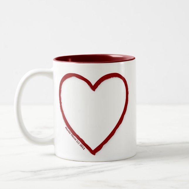 Love & Hate Mug Template (Left)
