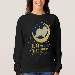 Love Havanese Dog To The Moon Sweatshirt