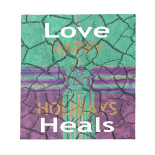 Love Heals Notepad