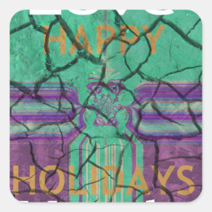 Love Heals Square Sticker