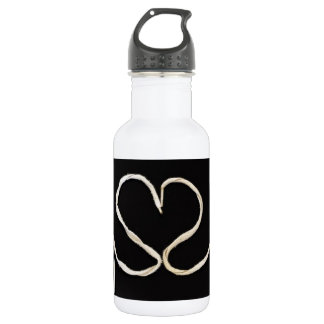 Love Heart 532 Ml Water Bottle