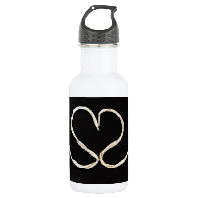 Love Heart 532 Ml Water Bottle (Front)