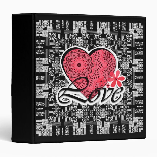Love, heart binder (Front/Spine)