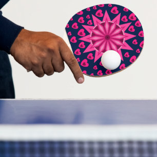 LOVE HEART BOYFRIEND GIRLFRIEND HUSBAND WIFE GIFT  PING PONG PADDLE