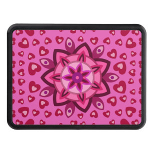 LOVE HEART BOYFRIEND GIRLFRIEND HUSBAND WIFE GIFT  TRAILER HITCH COVER