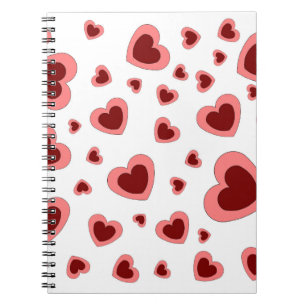LOVE HEART BOYFRIEND GIRLFRIEND HUSBAND WIFE NOTEBOOK